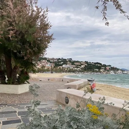 En Bord De Au Lavandou Avec Terrasse Et Vue Imprenable - Fr-1-308-170 *